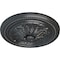 Ekena Millwork Wigan Ceiling Medallion, Hand-Painted Pewter, 16"OD x 2 1/4"P CM16WGPES - alternate 2
